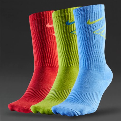 Nike Sportswear 3P Graphic Cotton Socks Multi-Colour for Boys